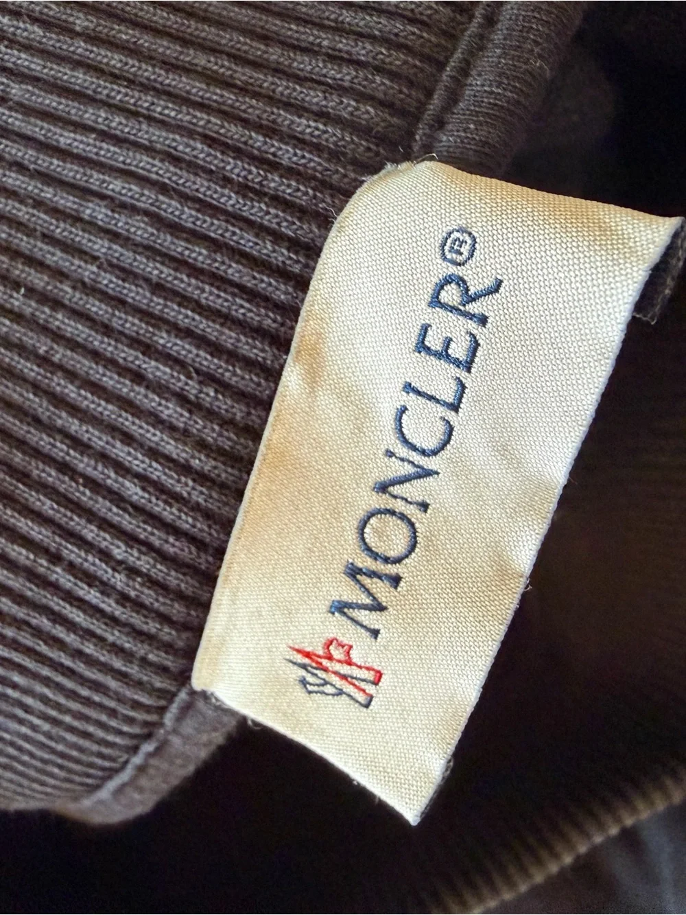 Moncler Kids Black Hoodie Tracksuit with Red Stripe - Picture 6 of 6